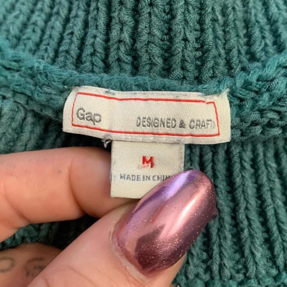 Green Vintage Gap Sweater - Picture 3 of 4